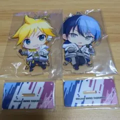 プロジェクトセカイ　プロセカ　セガラッキーくじ　アクスタ　鏡音レン　青柳冬弥