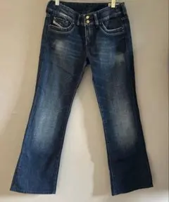 DIESEL レディース ブーツカットデニム　W27のサムネイル