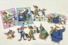 ズートピア ディズニーストア ステッカー バラ売り