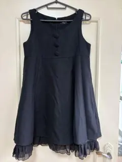 COMME CA ISM キッズ ワンピース 150A ブラック
