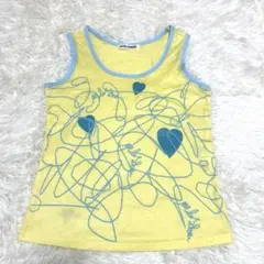 ✨mila schön ❣️ミラショーン❣️タンクトップ ❣️ノースリーブ❣️イエロー✨のサムネイル