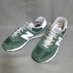 【New Balance】ML574クラシック グリーン 27.5cm