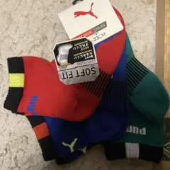 4月限定出品PUMA靴下3足セット 21cm〜23cm