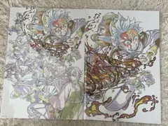 鬼滅の刃 ワールドツアーキービジュアル原画A3カード 2枚セット