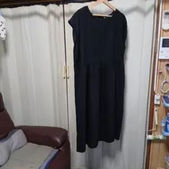 レディースワンピース　LL　黒のサムネイル