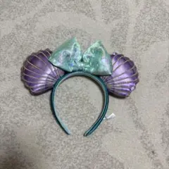ディズニー カチューシャ リトルマーメイド　アリエル貝殻リボン　値下げ可能