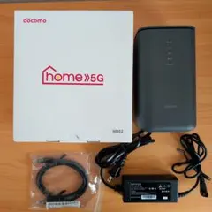 【美品】docomo home5G HR-02 付属品一式・箱あり