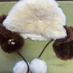 USJ スヌーピー　被り物　ユニバ　ポンポン付き ファンキャップ