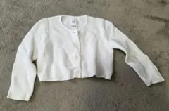 babyGAP ホワイト カーディガン 12-18M