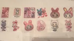 Mezzo piano ステッカーシール　12枚セット