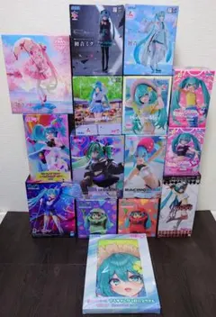 【15点セット】初音ミクプライズ15種セット