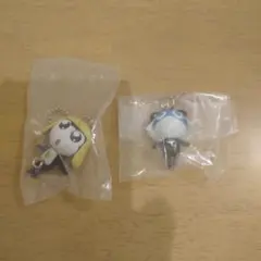 ケロロ軍曹 つまんでつなげて タママ めじるしアクセサリー ドロロ 2点 ガチャ