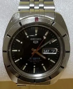 希少・純正ブレス】セイコー 5スポーツ 6106-7690 稼働品ヴィンテージ 