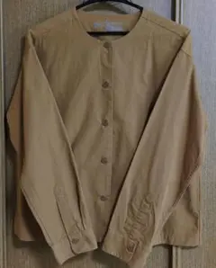 無印良品　ノーカラージャケット　M〜Lサイズ