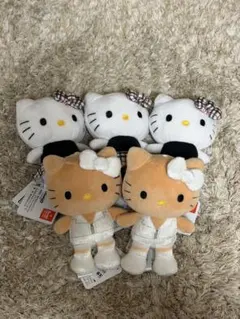 ハローキティ XOXOギャル ぬいぐるみマスコット 日焼け 묶음 판매 산리오