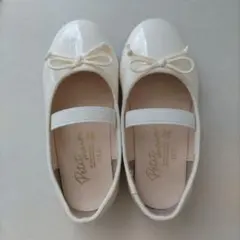 Petit Mains バレエシューズ 15.0cm ホワイト