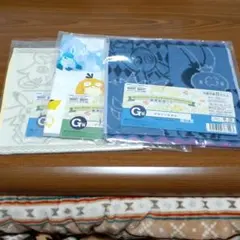 ポケモン BDSP 発売記念 一番くじ デザインタオル3種セット