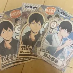 ハイキュー　影山飛雄　トラベルステッカー　縁日　to the top ステッカー