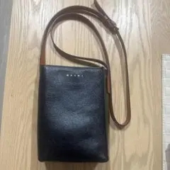 マルニ MARNI MUSEO SOFT 二つ折りウォレット ショルダー - メルカリ