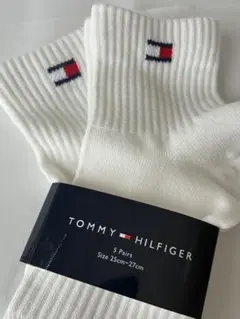 TOMMY HILFIGER ホワイトソックス 2足セットのサムネイル