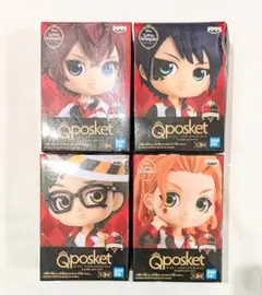 【4点セット】ツイステ キューポスケット フィギュア