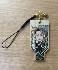 RIKU 羽子板ストラップ