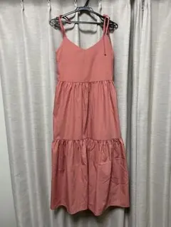 新品未使用 タグ付きBab ピンク キャミワンピース M