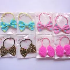 ヘアリボンゴム♡8点＊Y