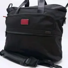 TUMI Alpha3 ロールトップトート ブラック 大容量 新品 - メルカリ