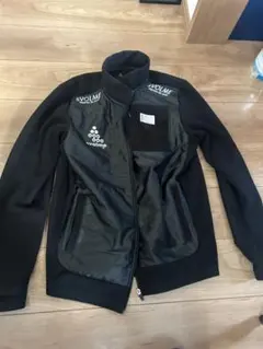 SVOLME ブラック フリースジャケット