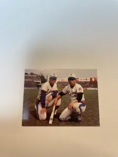 カルビープロ野球カード 基満男 東田正義 太平洋ライオンズ