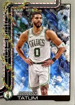 【1242】Celtics Jayson Tatum Topps Holiday