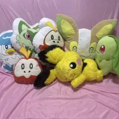 ポケットモンスター　ぬいぐるみクッション 8種セット
