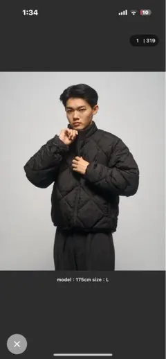 THE BOLDMAN/Short Puff Blousonショートパフブルゾン