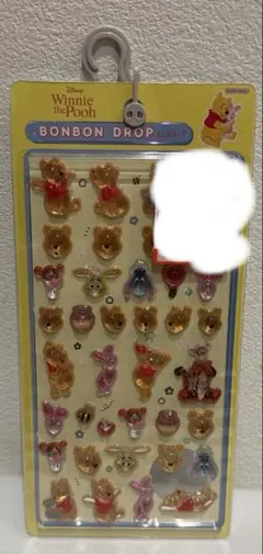 【正規品】ボンボンドロップシール　くまのプーさん　ディズニー