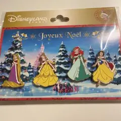 ◆パリディズニー◆プリンセス ピンバッジ4点セット