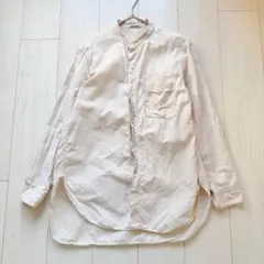 オーラリー　LINEN GABARDINE BAND COLLAR SHIRTSのサムネイル