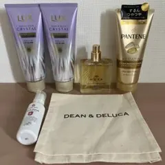 ニュクス プロディジュオイル、ラックス ヘアパック、パンテーン トリートメント他