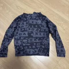 OAKLEY ロゴプリント パーカー グレー