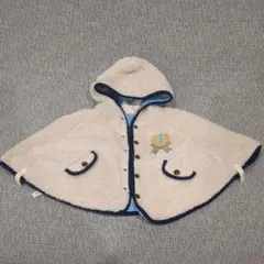 冬季限定　値下げ　BRANSHES　ブランシェス　ポンチョ　アウター