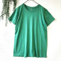 モンベル『M』コットン Tシャツ 半袖 グリーン 夏 アウトドアウェアのサムネイル