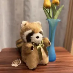 昭和レトロ ナカジマ ごきげんたん太 たぬき ぬいぐるみ Heart＆Heart