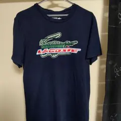 LACOSTE ネイビー Tシャツ US M ラコステ 紺