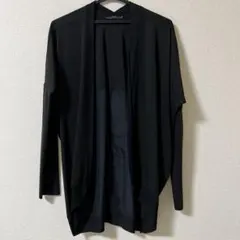 ZARA 異素材切替カーディガン