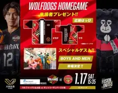 ウルフドッグス名古屋応援はっぴ