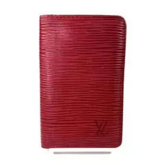 Louis Vuitton エピレザー カードケース レッド