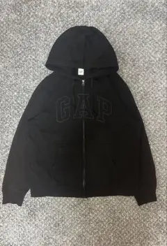 美品 OLD GAP 刺繍ロゴ y2k フルジップ パーカー シティーボーイ L