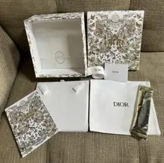 Dior ギフト箱 セット シルバー　アクセサリー空箱 Dior ギフト箱 セット シルバー アクセサリー空箱 Dior ギフト箱