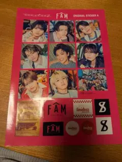 timelesz FAM ORIGINAL STICKER A & B セット