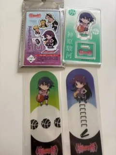 スリーブ　化物語　プレシャスメモリーズ　神原駿河　戦場ヶ原ひたぎ スリーブ 化物語 プレシャスメモリーズ 神原駿河 戦場ヶ原ひたぎ